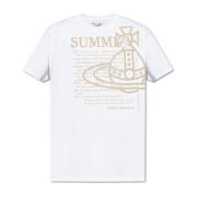Vivienne Westwood Tryckt T-shirt White, Herr