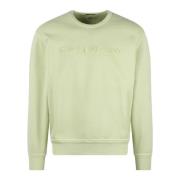 C.p. Company Sweatshirts Hoodies Green, Herr