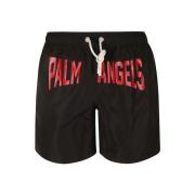 Palm Angels Beachwear Black, Dam