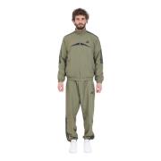 Adidas Militärgrön Sportkläder Tracksuit Green, Herr