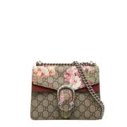 Gucci Vintage Pre-owned Canvas gucci-vskor Beige, Dam