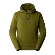 The North Face Logo Print Hoodie - Grön Green, Herr