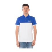 Emporio Armani EA7 Polo Shirts Blue, Herr