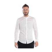 Daniele Alessandrini Slim Fit Skjorta White, Herr