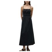 Ecoalf Midi Dresses Black, Dam