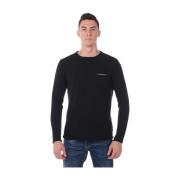 Daniele Alessandrini Pullover Sweater Stickad Black, Herr
