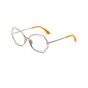 Marni RMZ Route OF THE SUN Orange Optical Frame Gray, Dam