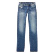 Diesel Avslappnad Straight Jeans - 1985 Larkee Blue, Herr