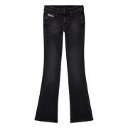 Diesel Bootcut and Flare Jeans - 1969 D-Ebbey Black, Dam