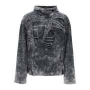 Diesel Hoodies Gray, Herr