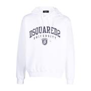 Dsquared2 Hoodies White, Herr