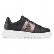 Emporio Armani Svart X4X264Xm491 Sneakers Black, Herr