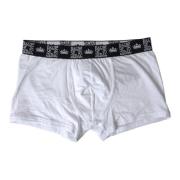 Dolce & Gabbana Vit Bomull Stretch Boxer Underkläder White, Herr