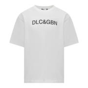 Dolce & Gabbana Herr Crew Neck T-shirt White, Herr