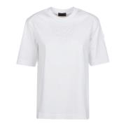 Moncler T-Shirts White, Dam