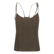 Our Legacy Sleeveless Tops Green, Dam