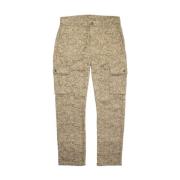 Daily Paper Cropped Trousers Beige, Herr