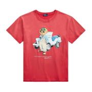 Ralph Lauren Polo Bear T-shirts och Polos Pink, Dam