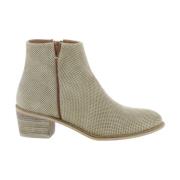 Alpe Ankle Boots Beige, Dam