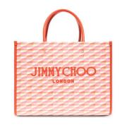 Jimmy Choo Avenue Medium shopper väska Multicolor, Dam