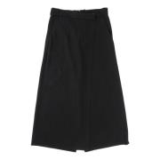 Nine In The Morning Midi Skirts Black, Dam