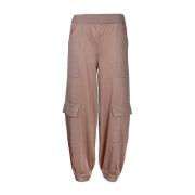 Circus Hotel Tapered Trousers Beige, Dam