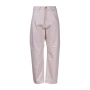 Mauro Grifoni Wide Trousers White, Herr