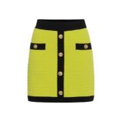 Elisabetta Franchi Short Skirts Yellow, Dam
