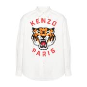 Kenzo Shirts White, Herr