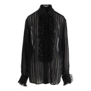 Stella McCartney Stiliga Skjortor för alla tillfällen Black, Dam