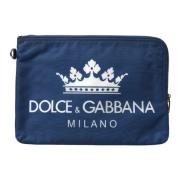 Dolce & Gabbana Clutches Blue, Herr