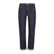 Tela Genova Mörkblå Fem Fickor Jeans Blue, Herr