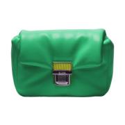 Msgm Shoulder Bags Green, Dam