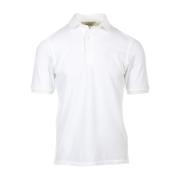 Gran Sasso Polo Shirts White, Herr