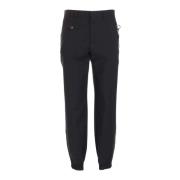 Moschino Slim-fit Trousers Black, Herr