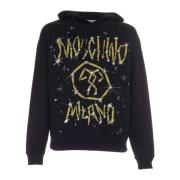 Moschino Hoodies Black, Herr