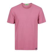 Drumohr Peonia Bomull T-shirt Pink, Herr