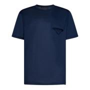 Low Brand T-Shirts Blue, Herr