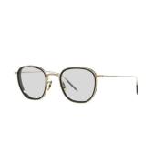 Oliver Peoples Svart Guld/Silver Mist Glasögonbågar Tk-9 Black, Unisex