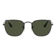 Ray-Ban Öppna, solglasögon för kvinnor med gröna linser Black, Dam