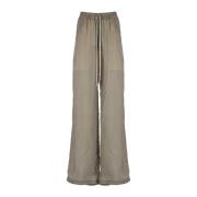 Rick Owens Wide Trousers Gray, Dam