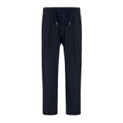 Herno Straight Trousers Blue, Herr
