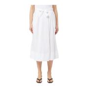 Emme DI Marella Skirts White, Dam