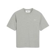 Ami Paris T-Shirts Gray, Herr