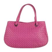 Bottega Veneta Vintage Pre-owned Laeder handvskor Pink, Dam