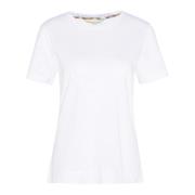 Barbour T-Shirts White, Dam