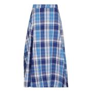 Polo Ralph Lauren Maxi Skirts Blue, Dam