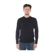 Daniele Alessandrini Scarabeo Sweater Pullover Black, Herr