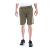 Daniele Alessandrini Stiliga Denim Shorts Green, Herr