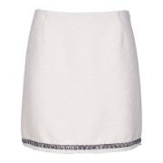 Moncler Short Skirts White, Dam